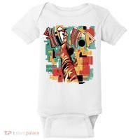 Hip Hop Music Retro Logo Baby Bodysuit thumb 0