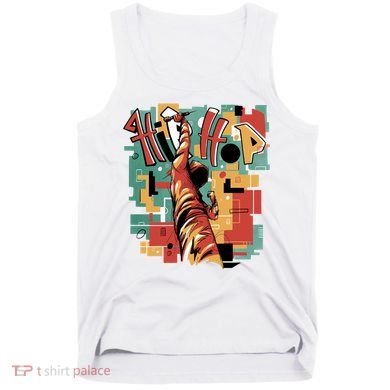 Hip Hop Music Retro Logo Tank Top