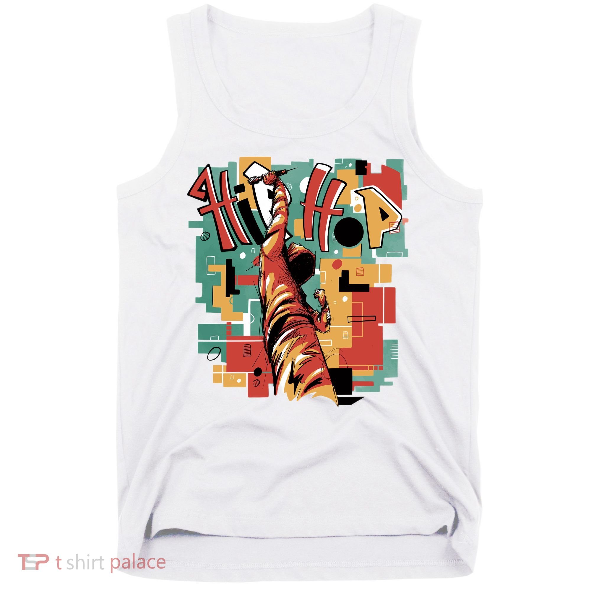 Hip Hop Music Retro Logo Tank Top