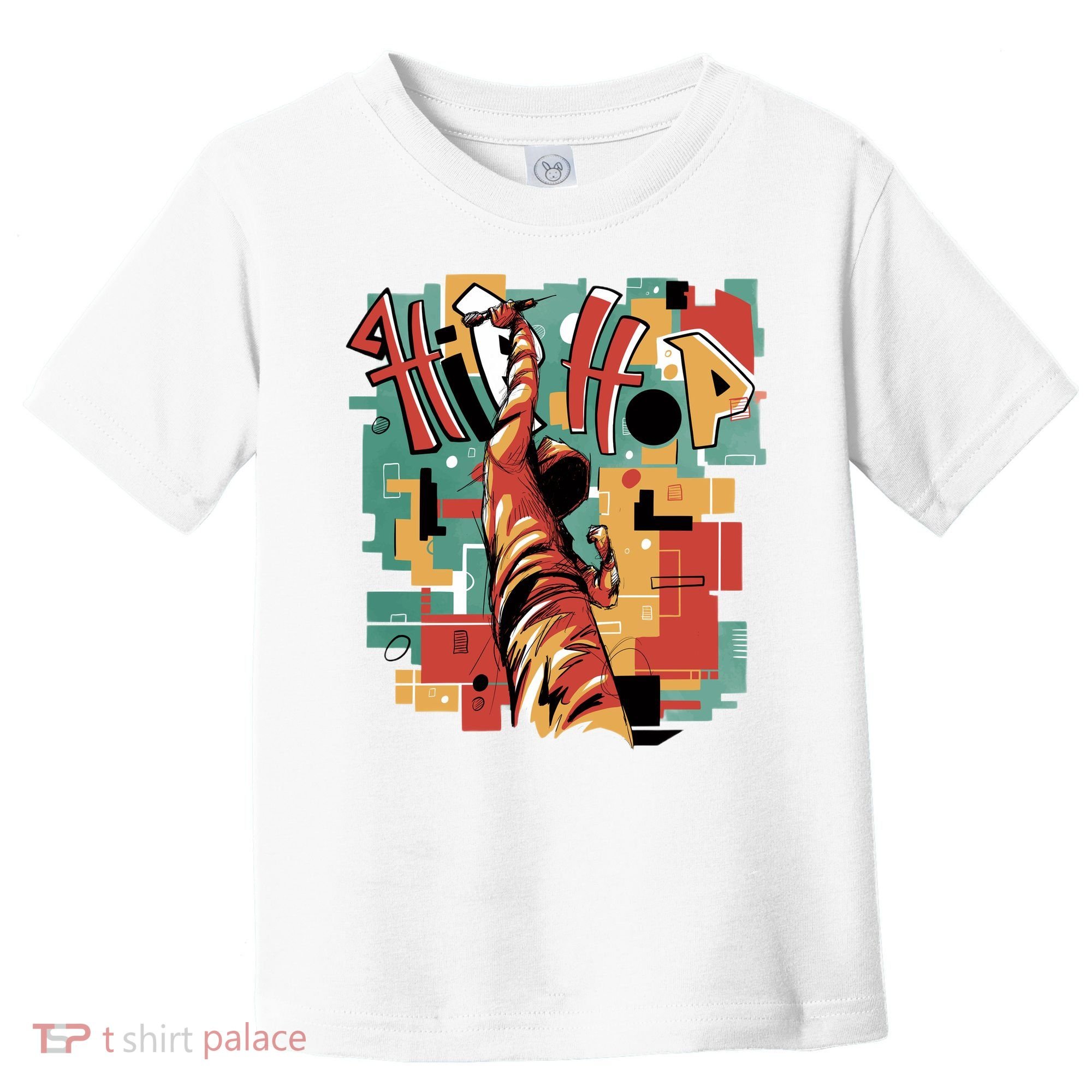 Hip Hop Music Retro Logo Toddler T-Shirt