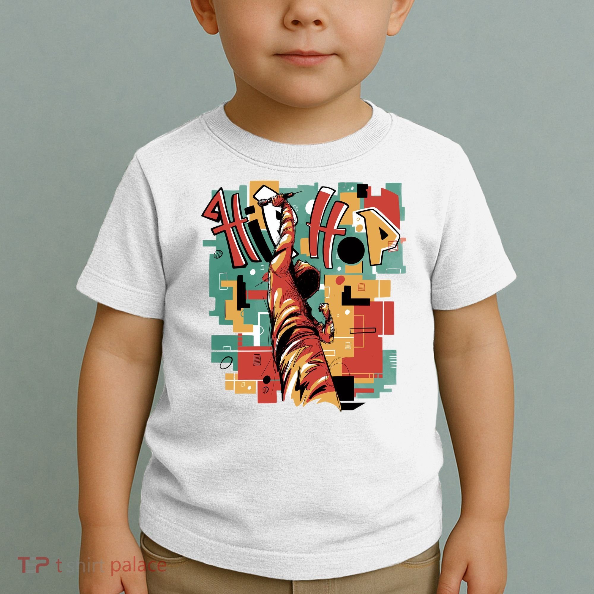 Hip Hop Music Retro Logo Toddler T-Shirt