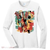 Hip Hop Music Retro Logo Women's Long Sleeve Shirt thumb 0