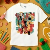 Hip Hop Music Retro Logo Kids T-Shirt thumb 3