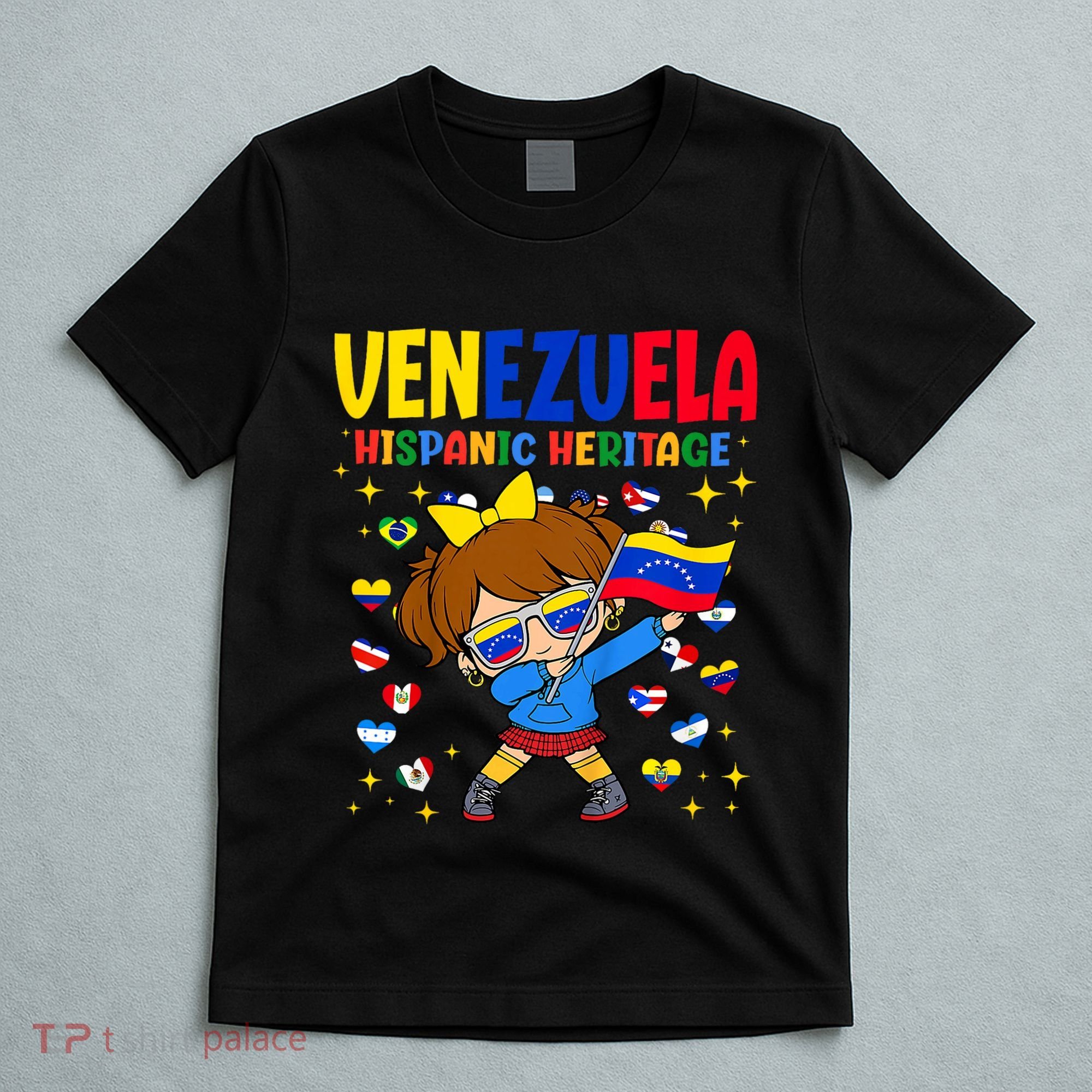 Hispanic Heritage Month Venezuela Flag Venezuelan T-Shirt