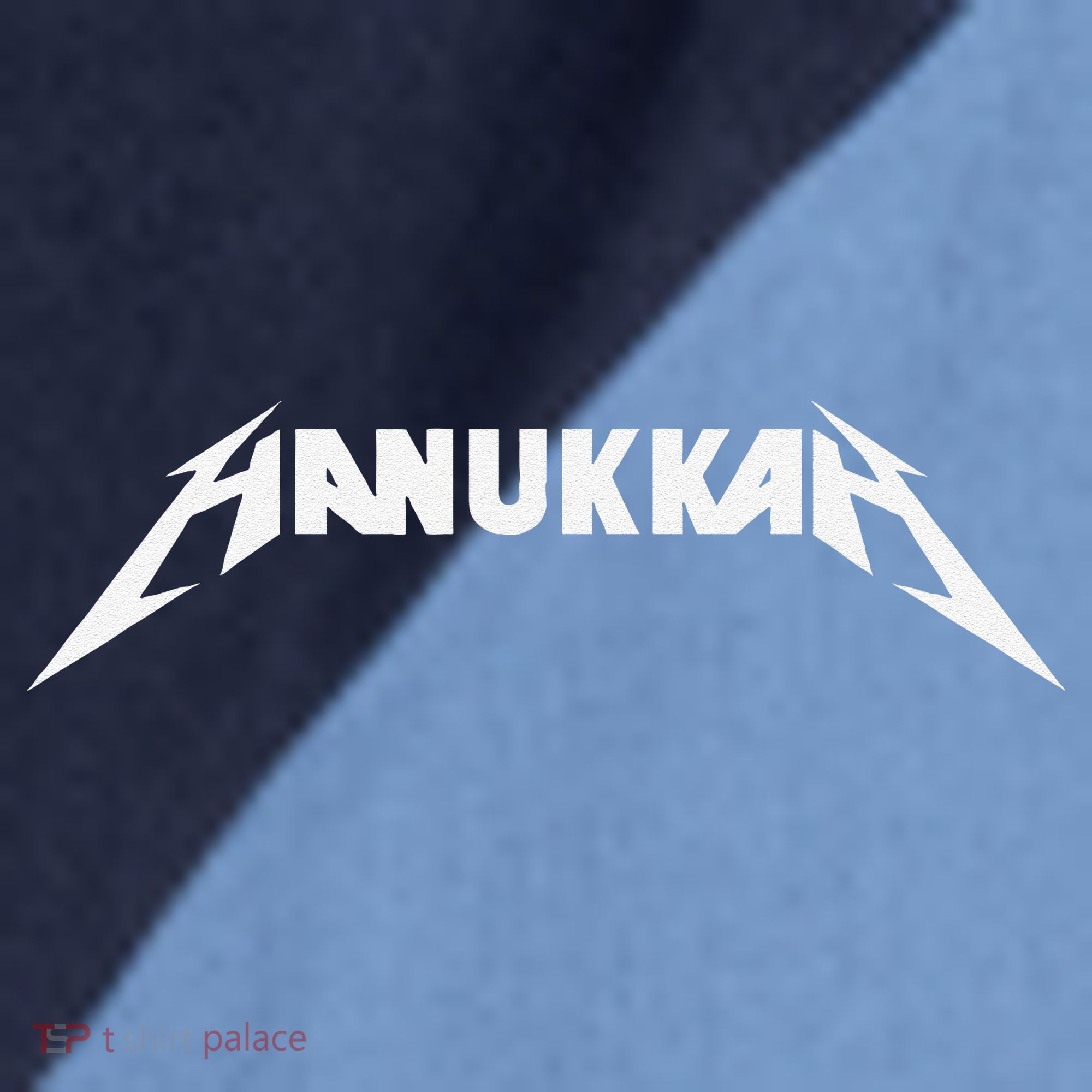 Hanukkah Heavy Metal Latke Party Jewish Menorah Dreidel Raglan Baseball Sleeve Shirt