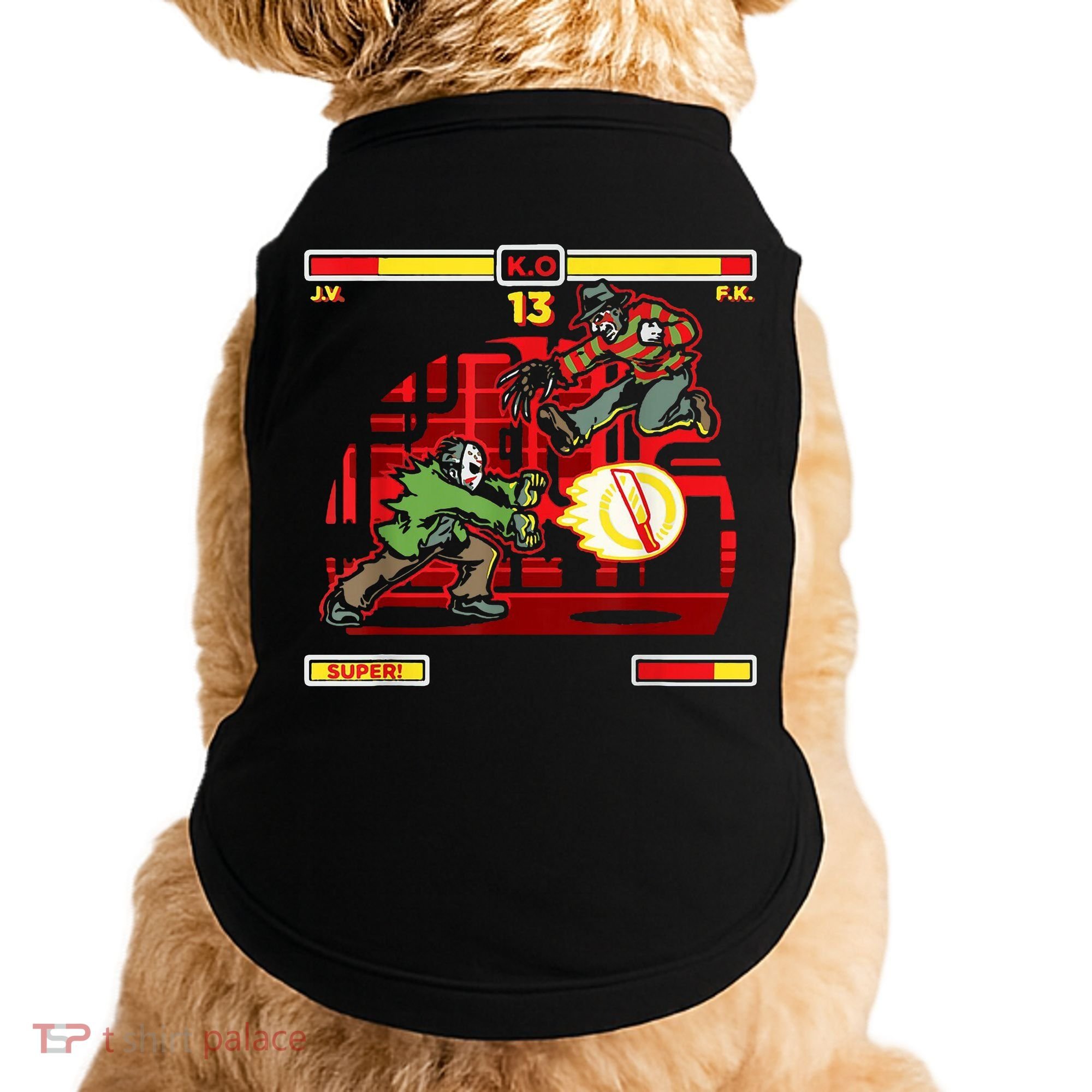 Halloween Horror Movie Characters Match Up KO Doggie Tank