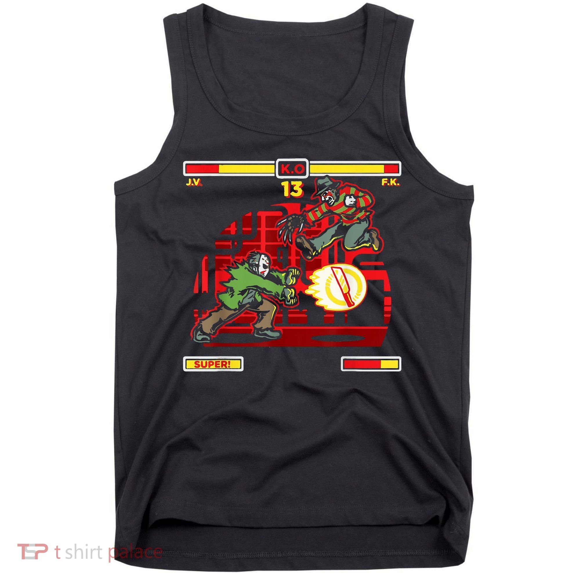 Halloween Horror Movie Characters Match Up KO Tank Top