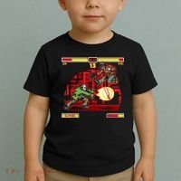 Halloween Horror Movie Characters Match Up KO Toddler T-Shirt thumb 2