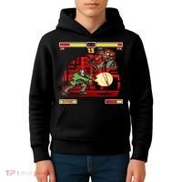Halloween Horror Movie Characters Match Up KO Kids Hoodie thumb 4