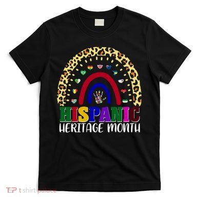 Hispanic Heritage Month Leopard Reendow T-Shirt