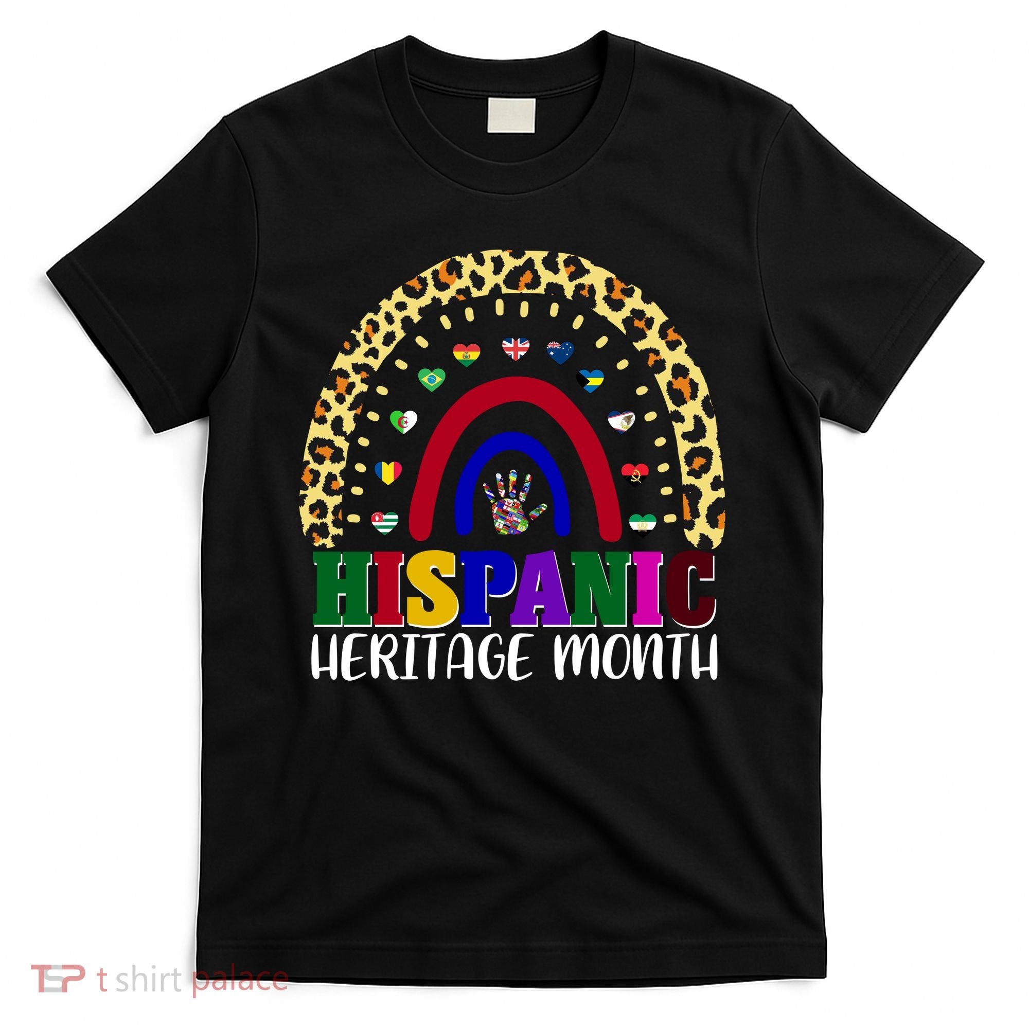 Hispanic Heritage Month Leopard Reendow T-Shirt