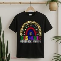 Hispanic Heritage Month Leopard Reendow T-Shirt thumb 2
