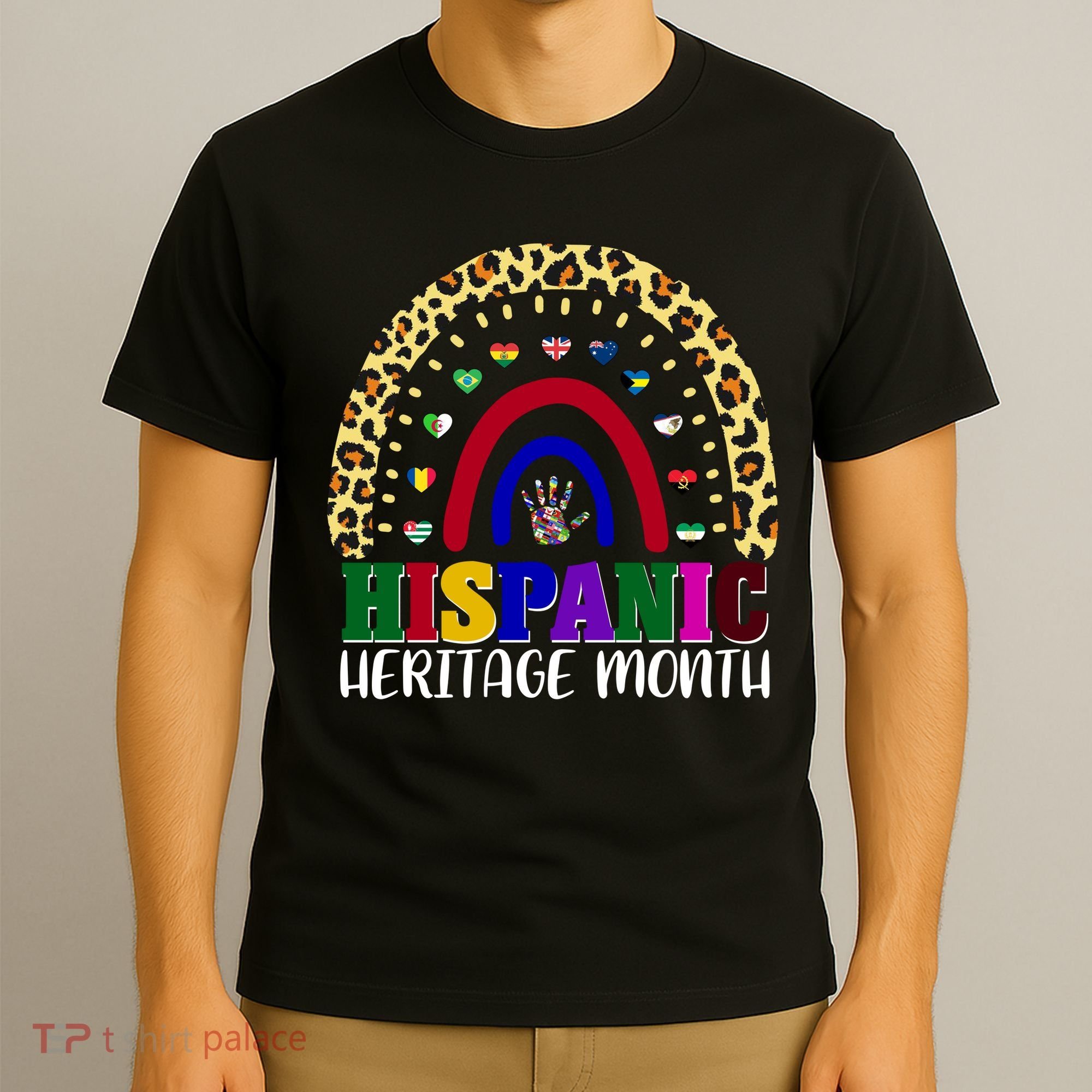 Hispanic Heritage Month Leopard Reendow T-Shirt
