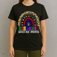 Hispanic Heritage Month Leopard Reendow T-Shirt thumb 4