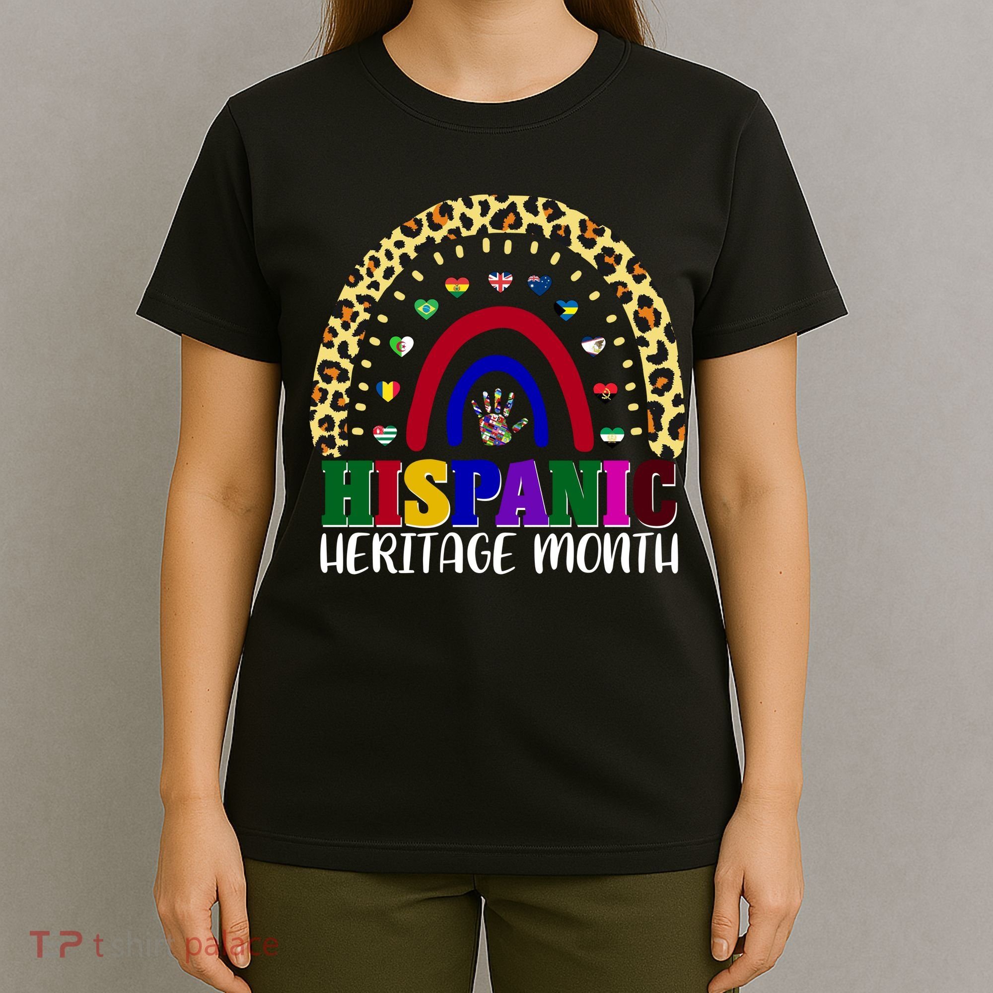 Hispanic Heritage Month Leopard Reendow T-Shirt