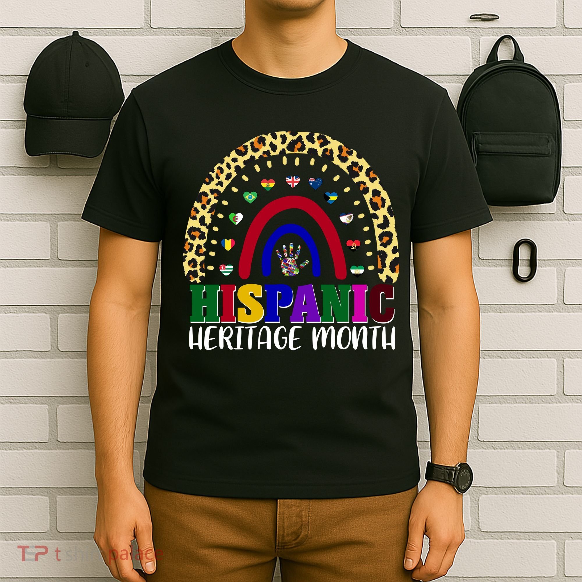 Hispanic Heritage Month Leopard Reendow T-Shirt