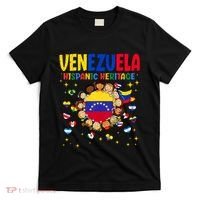 Hispanic Heritage Month Venezuela Flag Venezuelan T-Shirt thumb 0