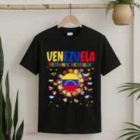 Hispanic Heritage Month Venezuela Flag Venezuelan T-Shirt thumb 2