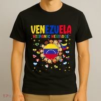 Hispanic Heritage Month Venezuela Flag Venezuelan T-Shirt thumb 3