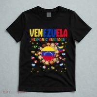 Hispanic Heritage Month Venezuela Flag Venezuelan T-Shirt thumb 5
