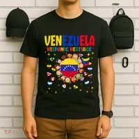 Hispanic Heritage Month Venezuela Flag Venezuelan T-Shirt thumb 6