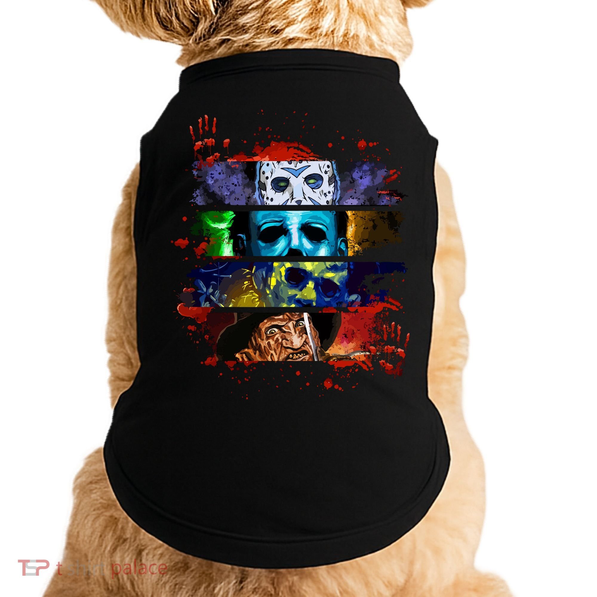 Halloween Horror Movies Characters Spooky Killer Doggie Tank