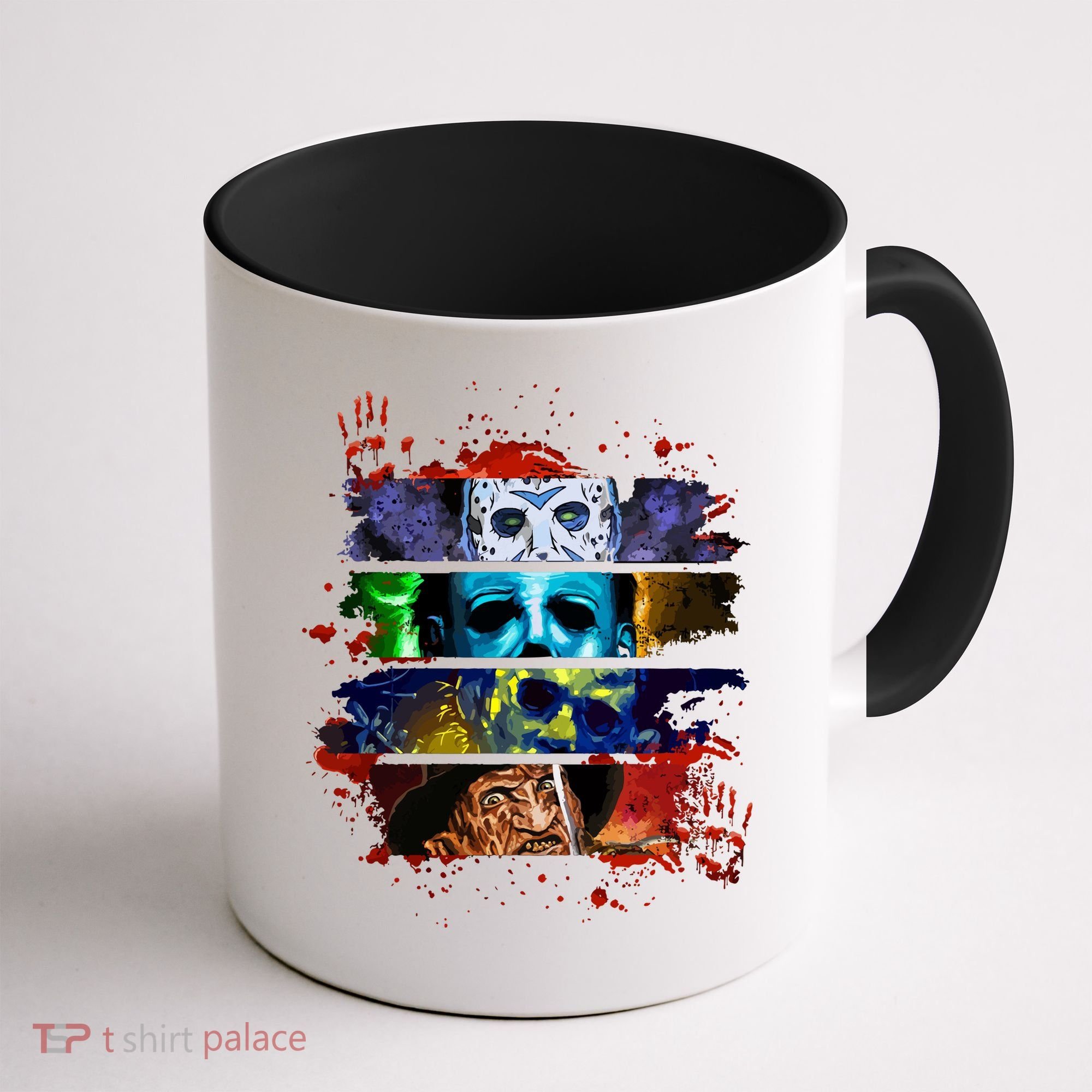 Halloween Horror Movies Characters Spooky Killer Coffee Mug