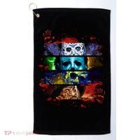 Halloween Horror Movies Characters Spooky Killer Golf Towel thumb 0