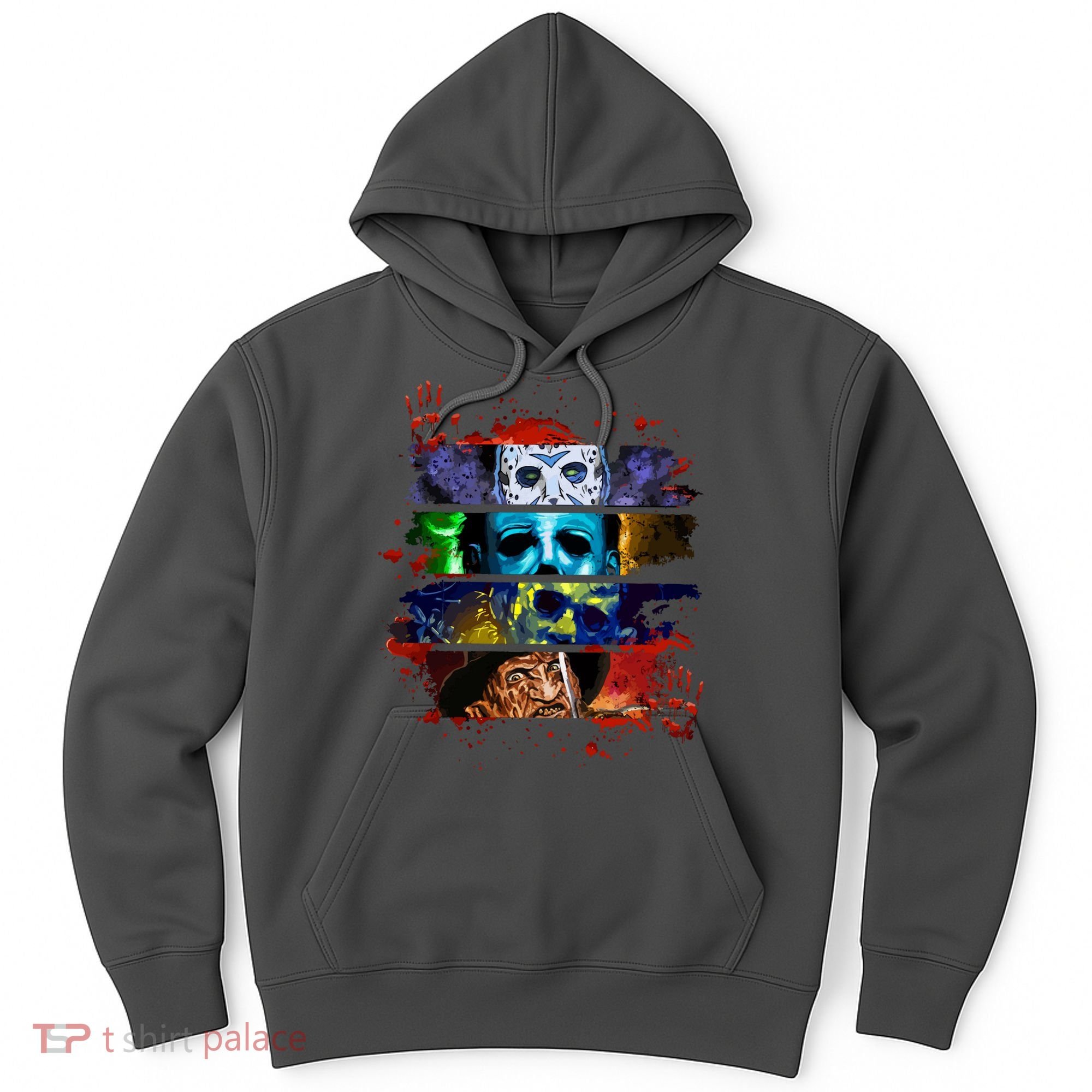 Halloween Horror Movies Characters Spooky Killer Hoodie