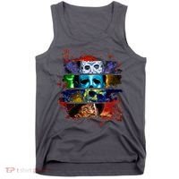 Halloween Horror Movies Characters Spooky Killer Tank Top thumb 0