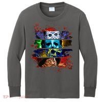 Halloween Horror Movies Characters Spooky Killer Kids Long Sleeve Shirt thumb 0