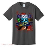 Halloween Horror Movies Characters Spooky Killer Kids T-Shirt thumb 0