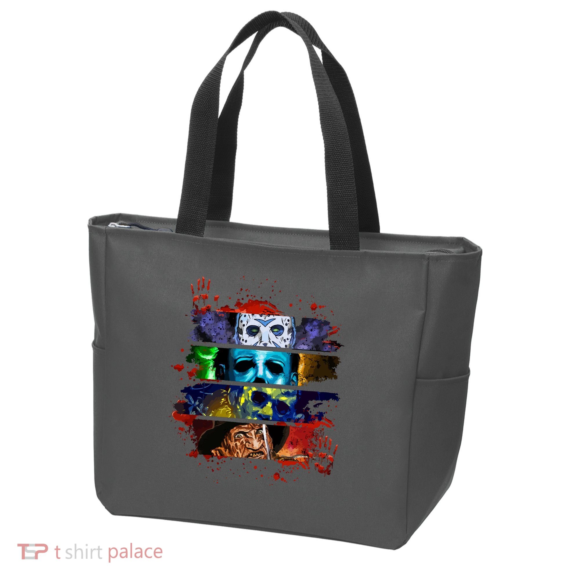 Halloween Horror Movies Characters Spooky Killer Tote Bag