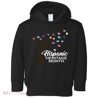 Hispanic Heritage Month Tree Roots Toddler Hoodie