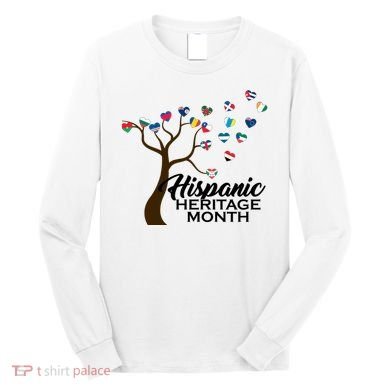 Hispanic Heritage Month Tree Roots Long Sleeve Shirt
