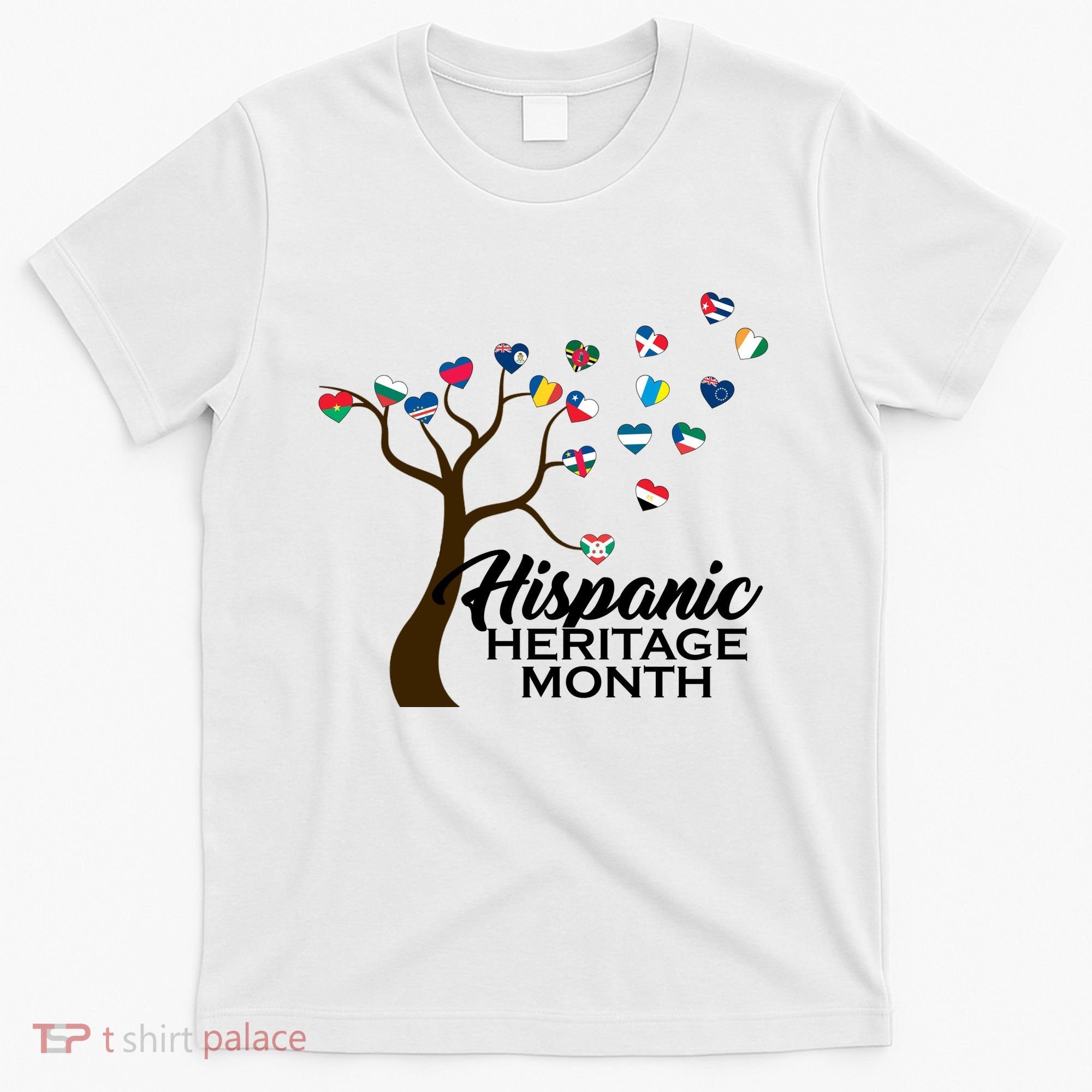 Hispanic Heritage Month Tree Roots T-Shirt
