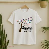 Hispanic Heritage Month Tree Roots T-Shirt thumb 2