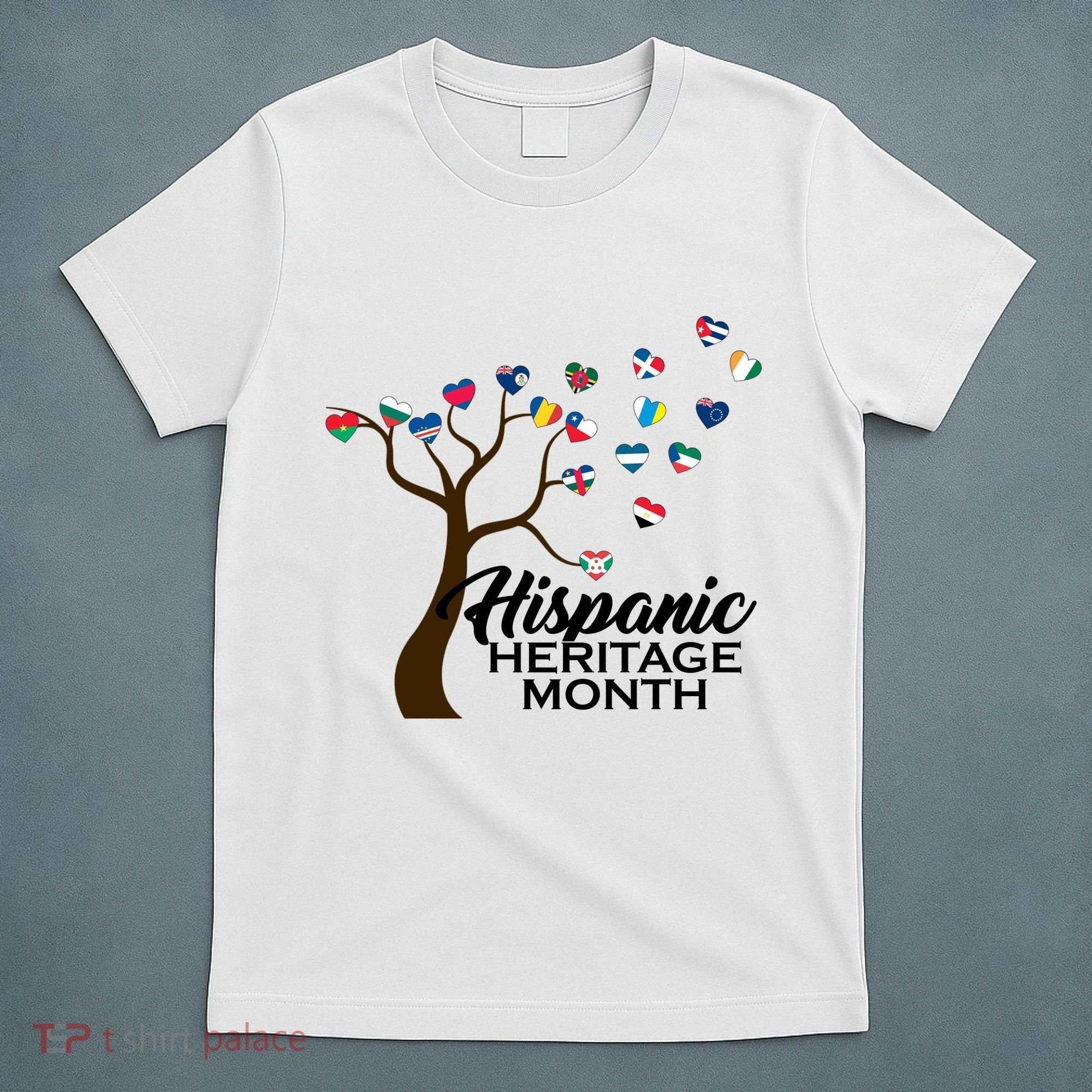 Hispanic Heritage Month Tree Roots T-Shirt