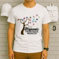 Hispanic Heritage Month Tree Roots T-Shirt thumb 6