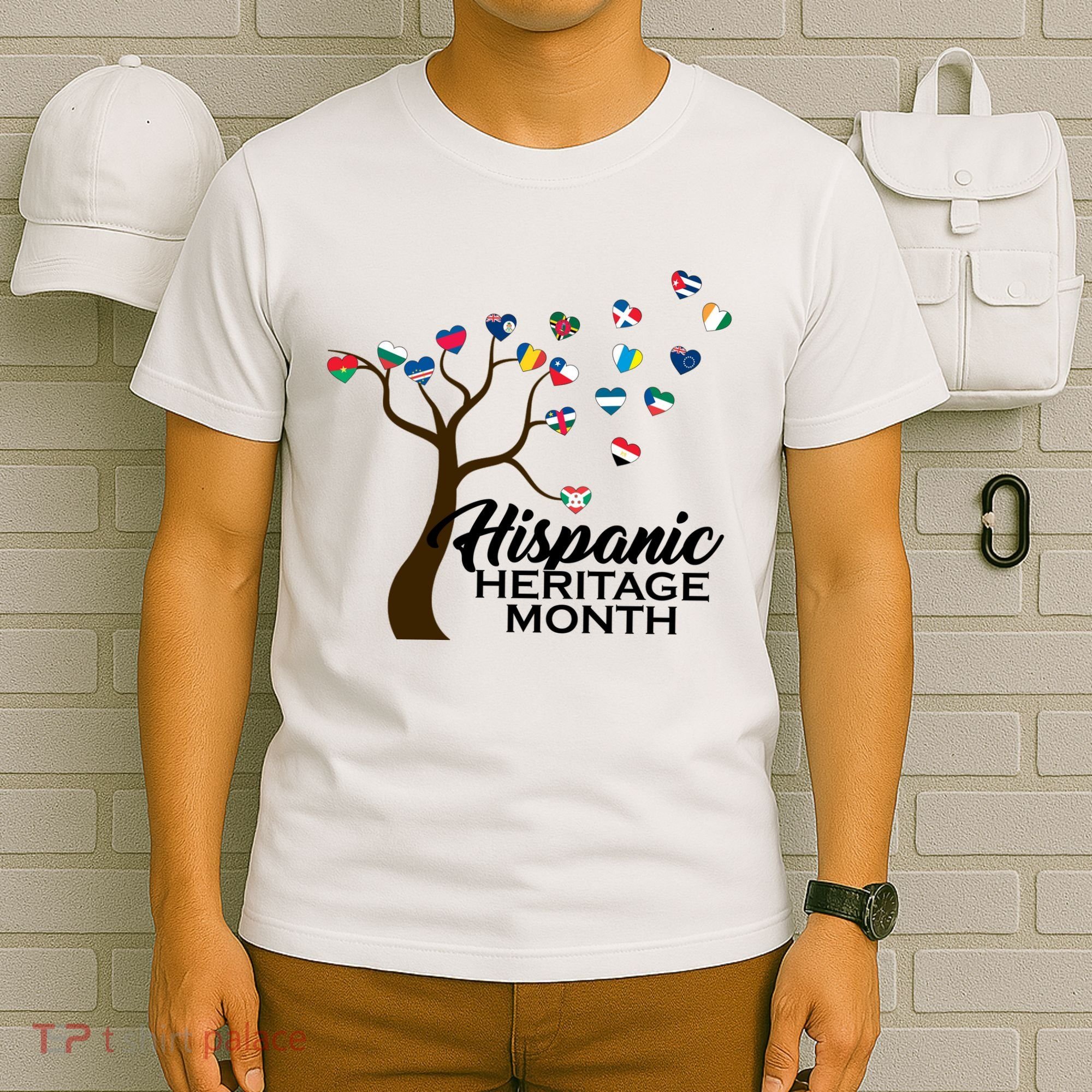 Hispanic Heritage Month Tree Roots T-Shirt