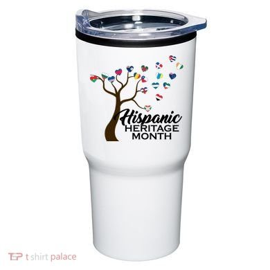 Hispanic Heritage Month Tree Roots Tumbler