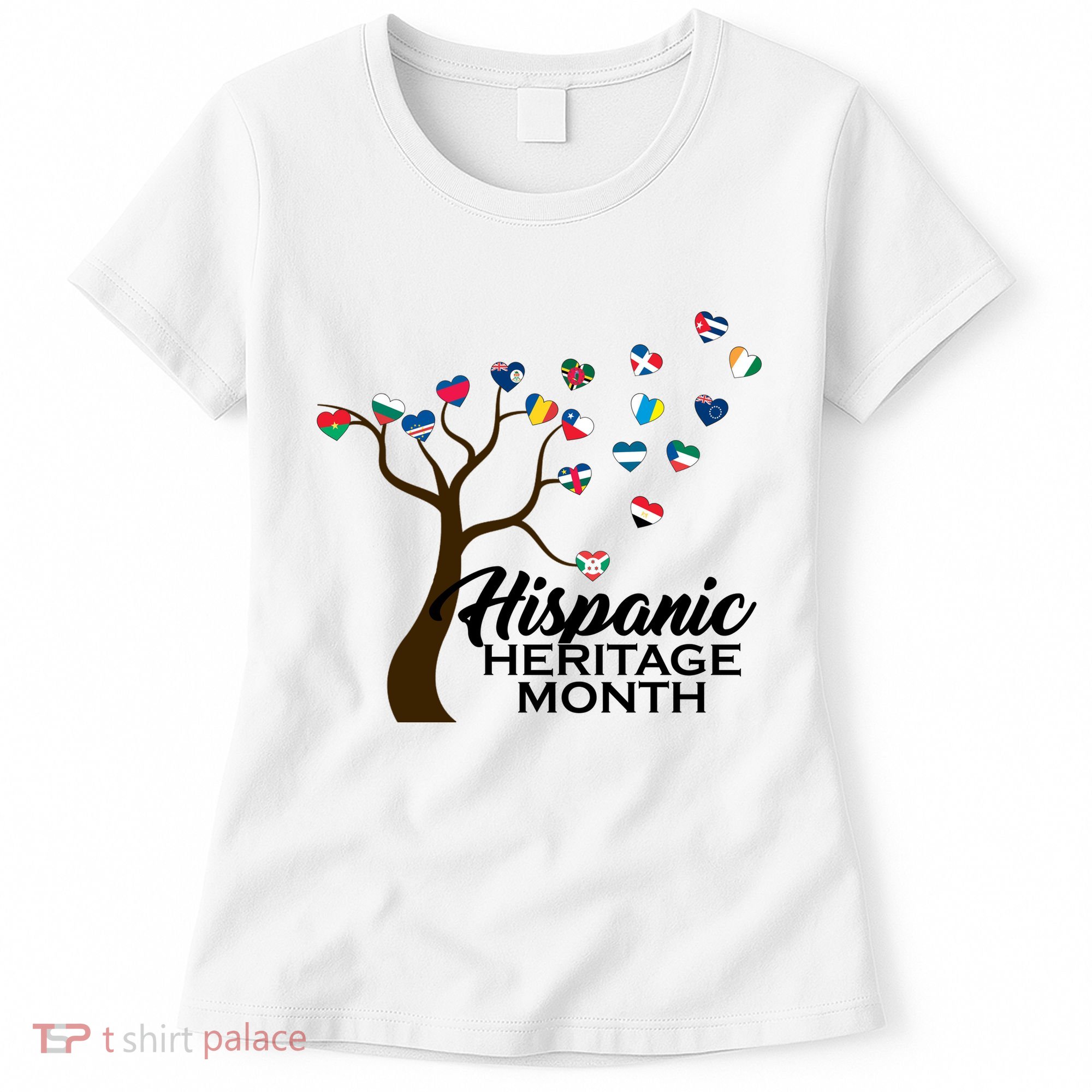 Hispanic Heritage Month Tree Roots Women's T-Shirt