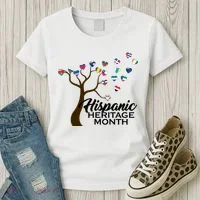 Hispanic Heritage Month Tree Roots Women's T-Shirt thumb 3