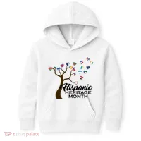 Hispanic Heritage Month Tree Roots Kids Hoodie thumb 0