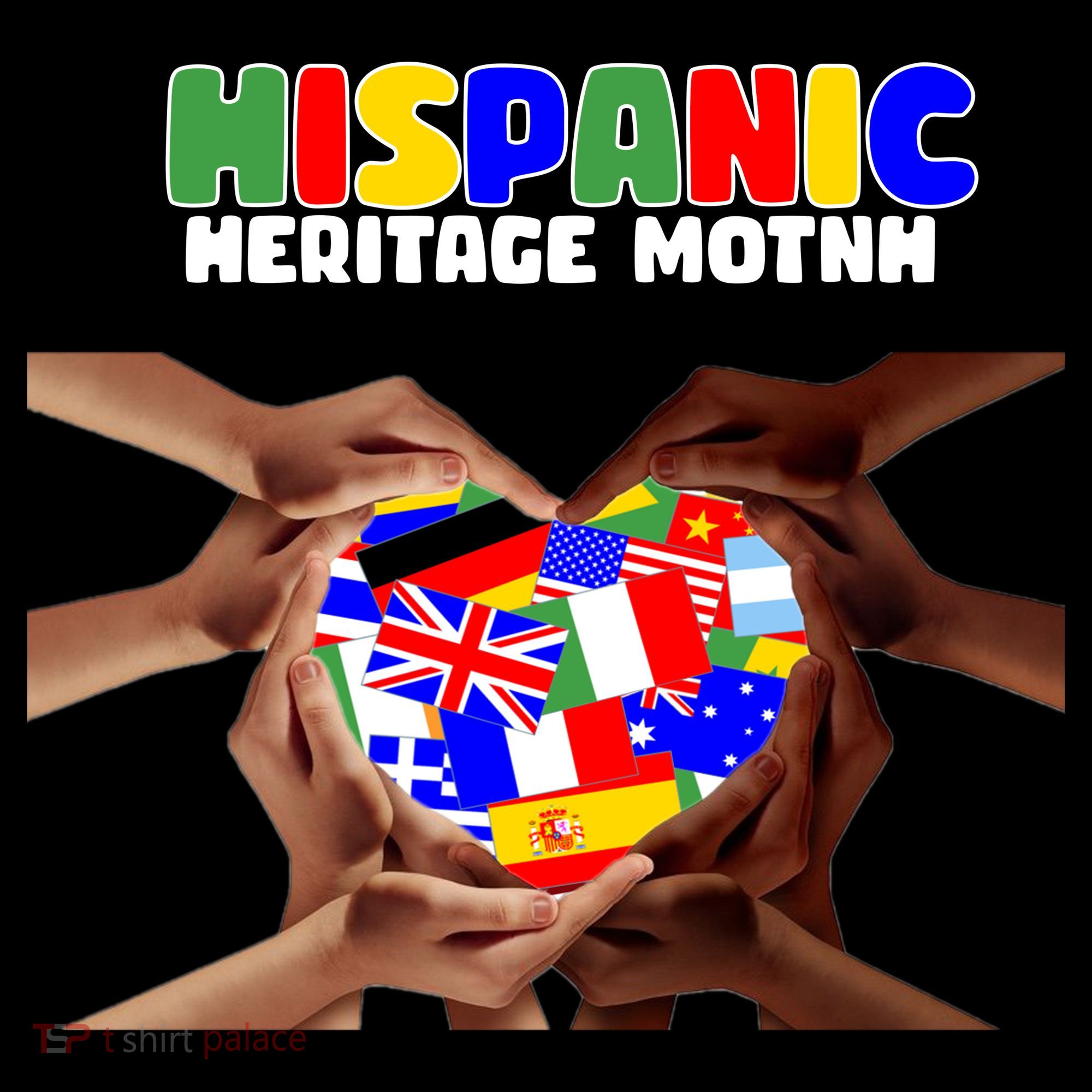 Hispanic Heritage Month Stand Together T-Shirt