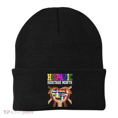 Hispanic Heritage Month Heart Hands Beanie