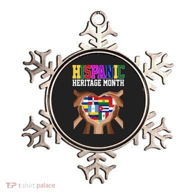 Hispanic Heritage Month Heart Hands Ornament