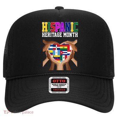 Hispanic Heritage Month Heart Hands Hat