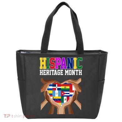 Hispanic Heritage Month Heart Hands Tote Bag