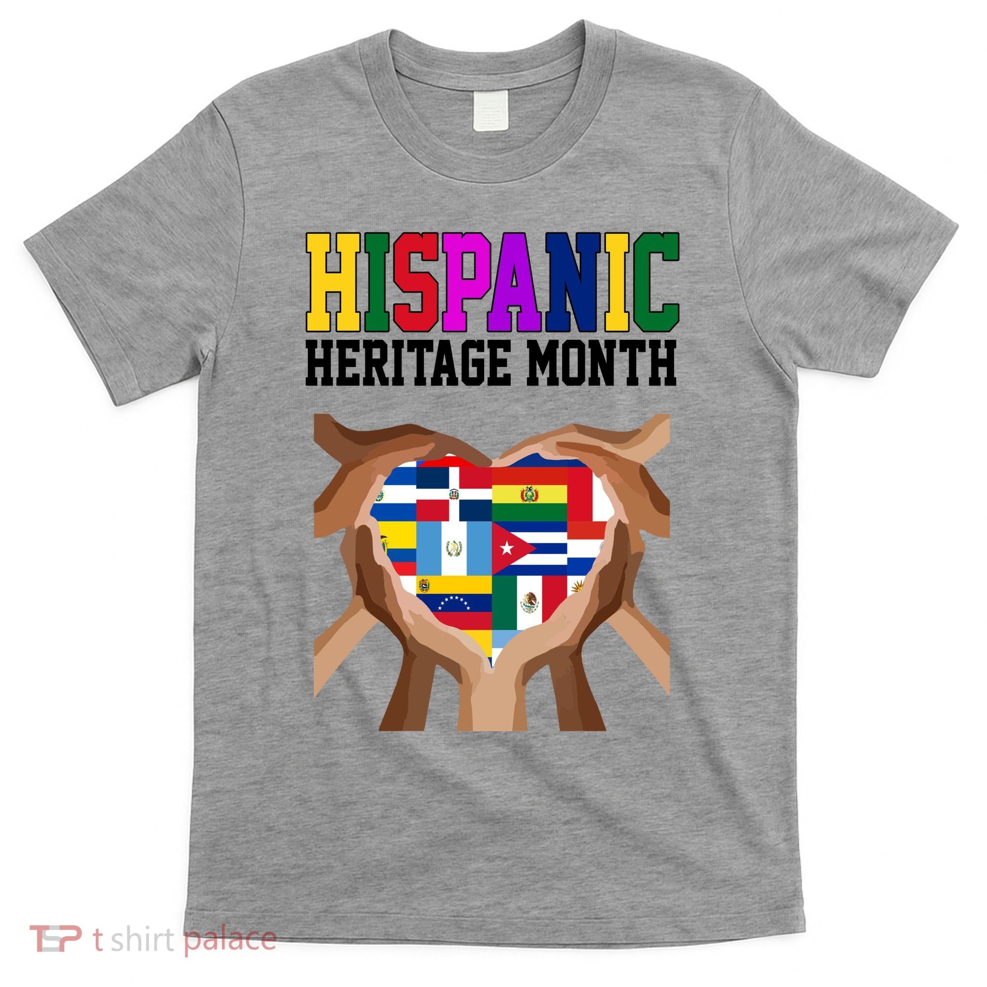 Hispanic Heritage Month Heart Hands T-Shirt